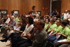 Acto de inauguración del curso social